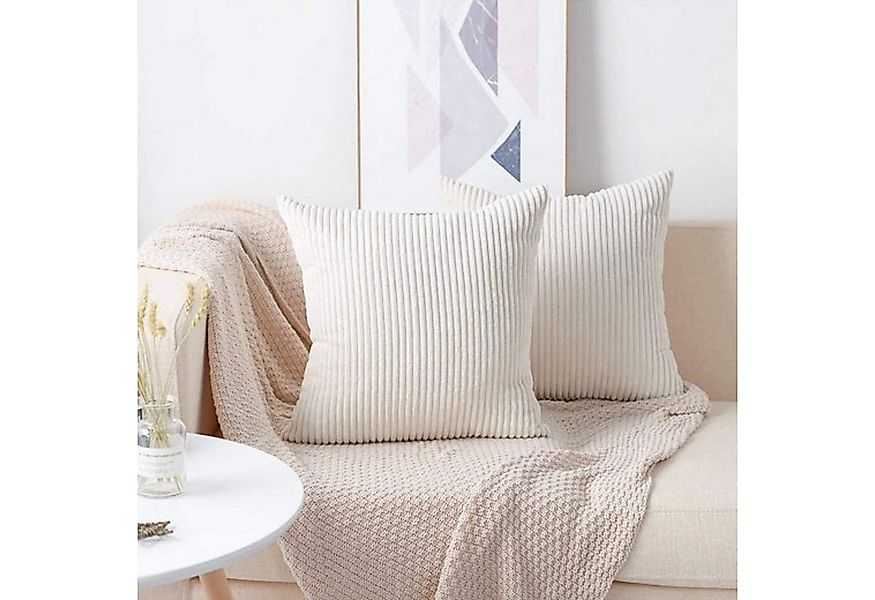 BYSURE Kissenbezug, (2 Stück), Kordsamt Kissenbezug Weich günstig online kaufen