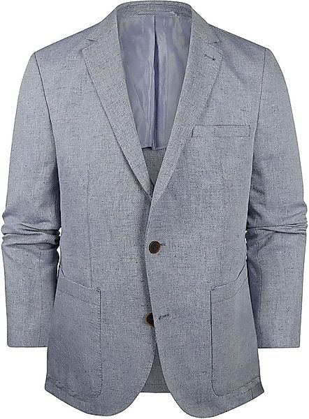 Steppin' Out Blazer Leinen Medium Blau - Größe 56 günstig online kaufen