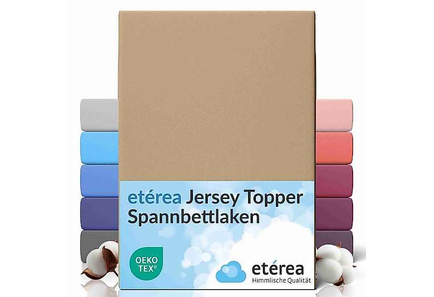 etérea Himmlische Qualität Spannbettlaken etérea Comfort Jersey Topper Span günstig online kaufen