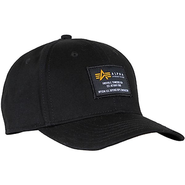 Alpha Industries  Schirmmütze Crew Cap - black günstig online kaufen