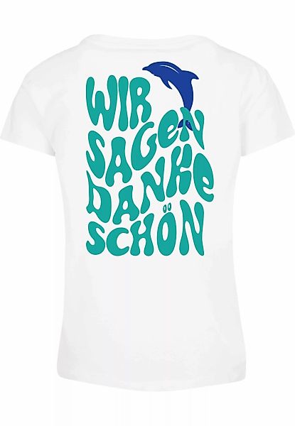 Merchcode T-Shirt "Merchcode Ladies Die Flippers - Wir Sagen Danke Schön T- günstig online kaufen