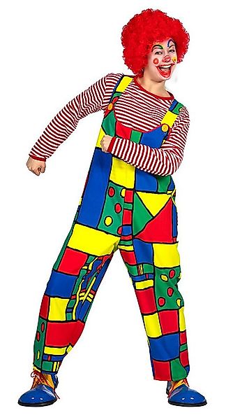 Karneval-Klamotten Clown-Kostüm Damen bunte Clownshose Zirkus Erwachsenekos günstig online kaufen