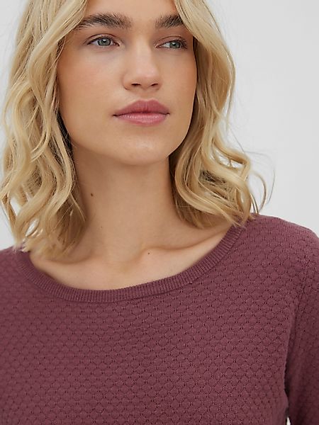 Vero Moda Rundhalspullover VMCARE STRUCTURE LS günstig online kaufen