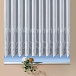 Weckbrodt Gardine "Potsdam" Kräuselband 1 Stk. tlg. echte Stickerei, Voile, günstig online kaufen