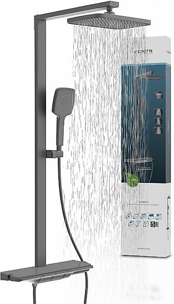 Schütte Duschsystem "HAWAII Überkopfbrause-Set" Komplett-Set, Inkl. Montage günstig online kaufen