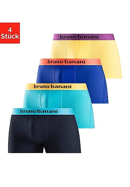 Bruno Banani Boxer Boxershorts für Herren (Packung, 4-St) mit farbigen Mark günstig online kaufen