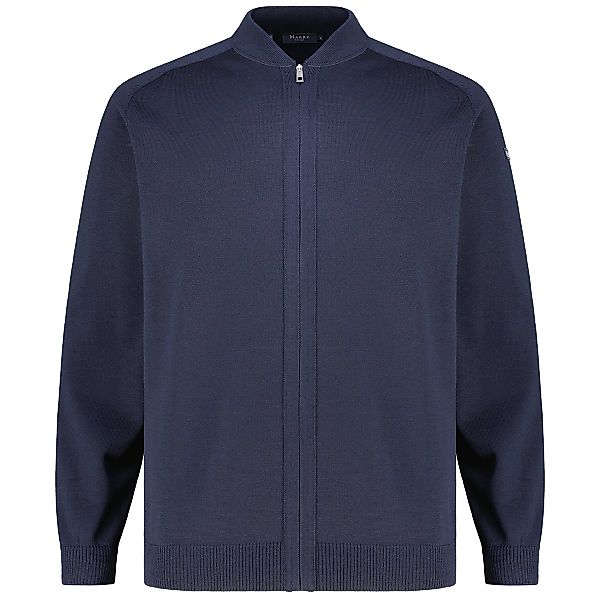 MAERZ MUENCHEN Strickjacke aus Merinowolle Farbe dunkelblau Größe: 66 günstig online kaufen