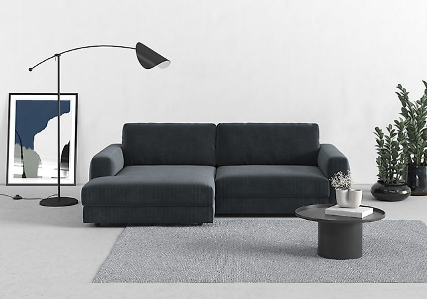 TRENDMANUFAKTUR Ecksofa »Bourbon Mega_Ecke mit tollem Sitzkomfort, Breite 2 günstig online kaufen