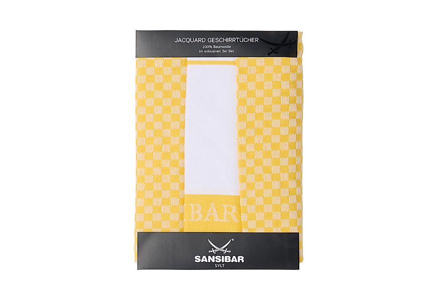 Sansibar Sylt Geschirrtuch Geschirrtücher-Set, 3-tlg, 50x70 cm, 100% Baumwo günstig online kaufen