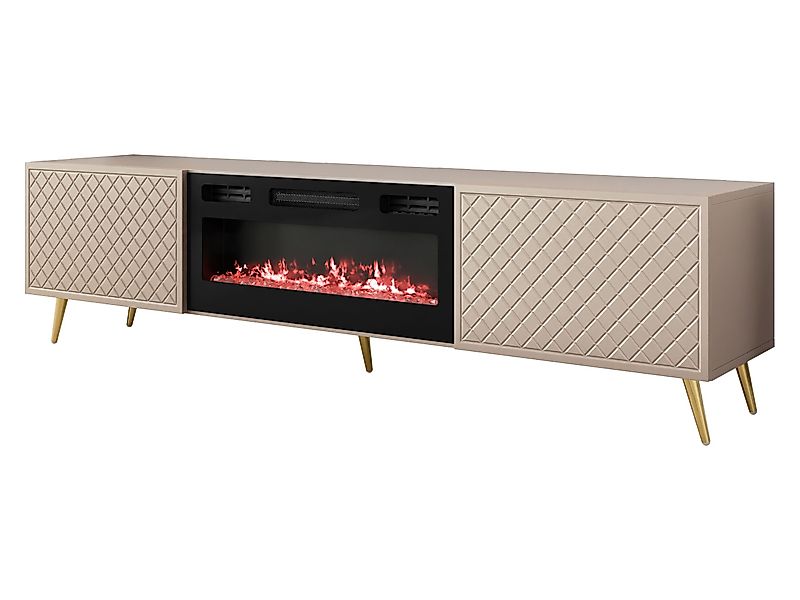 MIRJAN24 TV-Schrank Temerra mit Kamin (mit günstig online kaufen