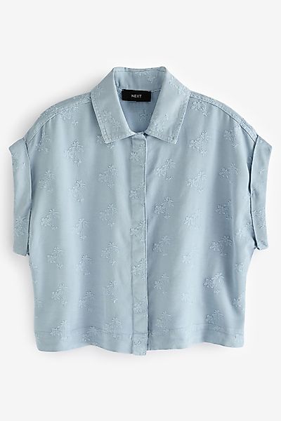 Next Jeanshemd Verkürztes, kastiges Hemd mit günstig online kaufen