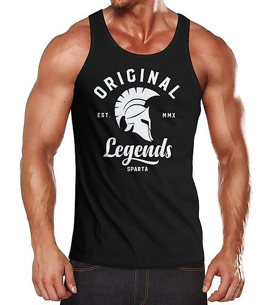 Neverless Tanktop Herren Tank-Top Original Legends Gladiator Sparta Muskels günstig online kaufen