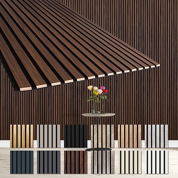 Hexim Wanddekoobjekt AP13 (Akustikpaneele 278x60cm Holz günstig online kaufen