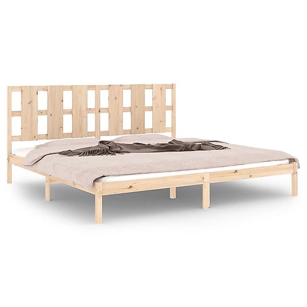 vidaXL Massivholzbett Kiefer 200x200 cm1119838 günstig online kaufen