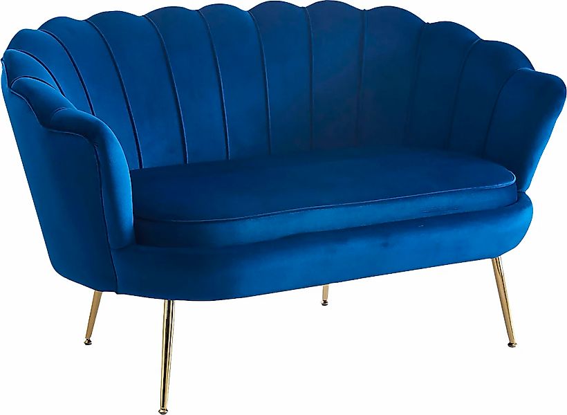 SalesFever 2-Sitzer "Clam Komfort-Duo-Sitz" Muscheldesign-Breite 136 cm: Pu günstig online kaufen