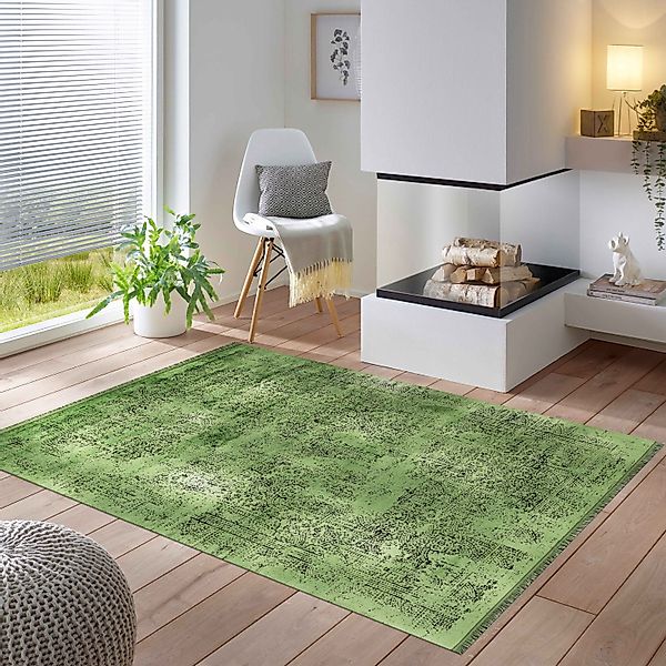 SIMPEX24 Teppich Vintage Design, Läufer, Höhe: günstig online kaufen
