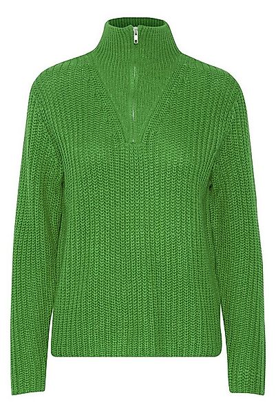 b.young Strickpullover Grobstrick Troyer mit Reißverschluss Kragen BYOTINKA günstig online kaufen