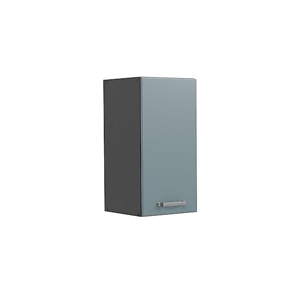 Vicco Hängeschrank R-Line, Blau-Grau/Anthrazit, 30 cm günstig online kaufen
