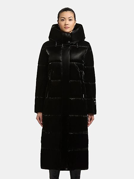 khujo Steppmantel "Soulani5 Shiny" warmer Damen Wintermantel aus glänzendem günstig online kaufen