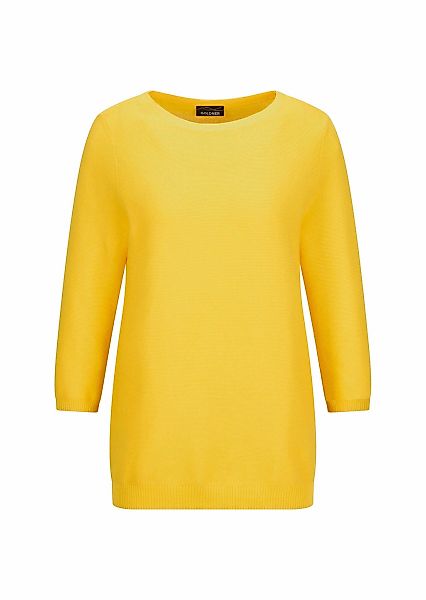 GOLDNER Rundhalspullover "Kurzgröße Eleganter Baumwollpullover, Halbarm" U- günstig online kaufen