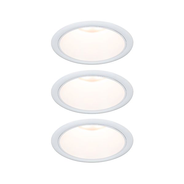 Paulmann "LED Einbauleuchte 3-Step-Dim Cole Coin 3er-Set IP44 rund 88mm Coi günstig online kaufen