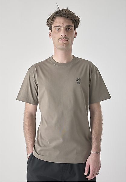 Cleptomanicx T-Shirt Sketch Gull mit lockerem günstig online kaufen