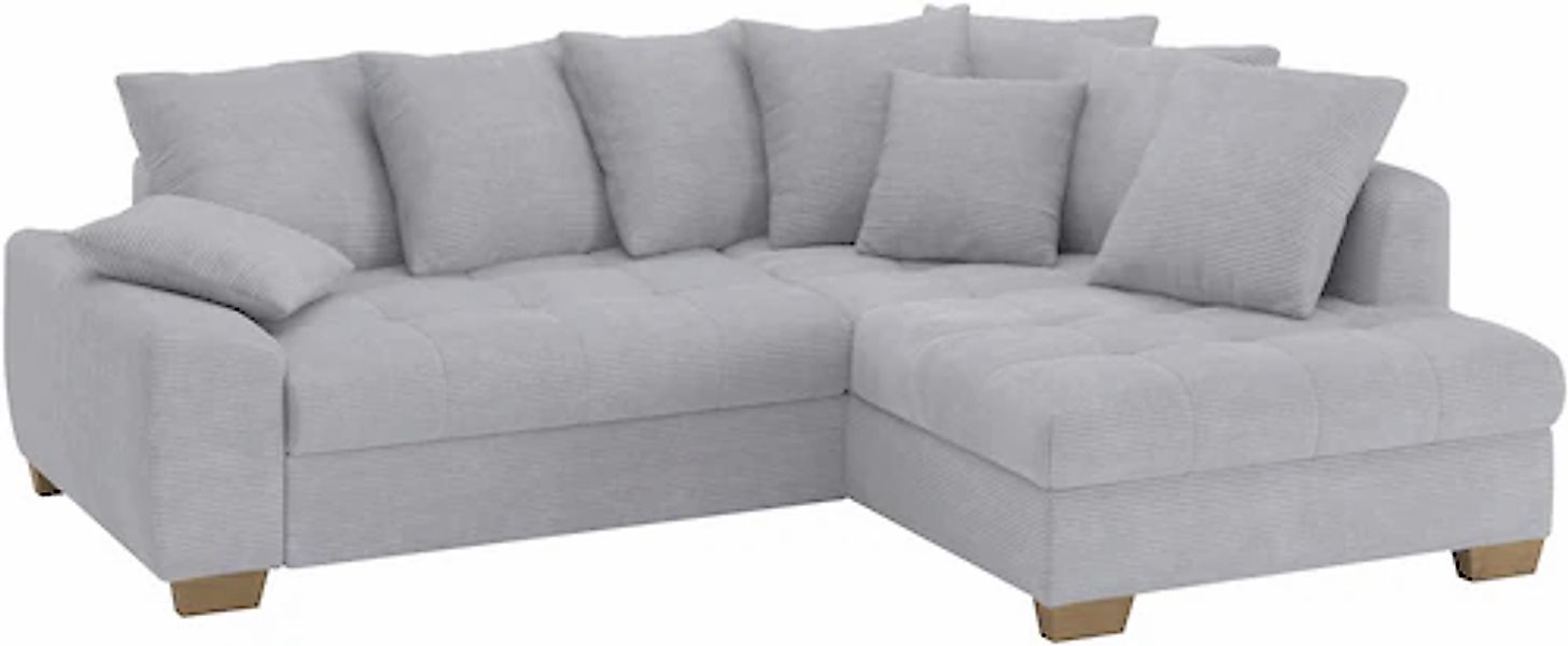 Mr. Couch Ecksofa »Nikita II, L-Form«, Wahlweise mit Bettfunktion, Bettkast günstig online kaufen