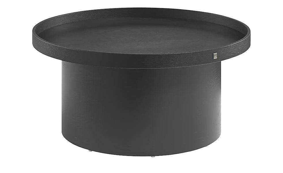 Musterring Couchtisch  JustB! ¦ schwarz ¦ Maße (cm): H: 36  Ø: 75 Tische > günstig online kaufen