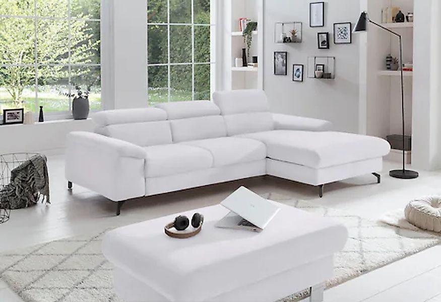 COTTA Polstergarnitur »Komaris L-Form«, (Set), Set bestehend aus: Ecksofa m günstig online kaufen