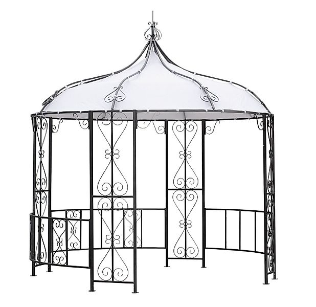 DEGAMO Pavillon-Ersatzdach BURMA, rund 300cm, Polyester PVC-beschichtet wei günstig online kaufen