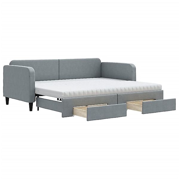 vidaXL Bett Tagesbett Ausziehbar mit Schubladen günstig online kaufen