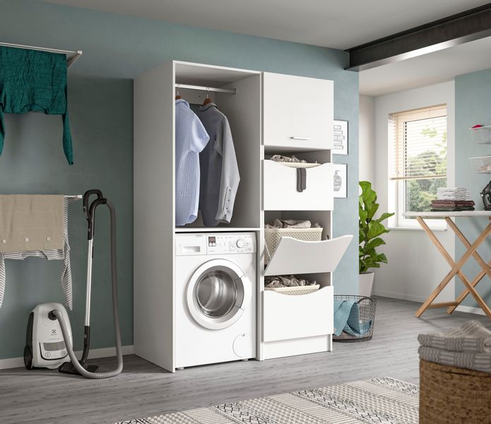 welltime Wäscheschrank FALAS, TOPSELLER!, Höhe 195 günstig online kaufen