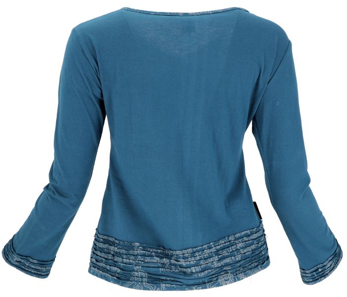 Guru-Shop Longsleeve Langarmshirt Boho-chic, Hare Krishna günstig online kaufen