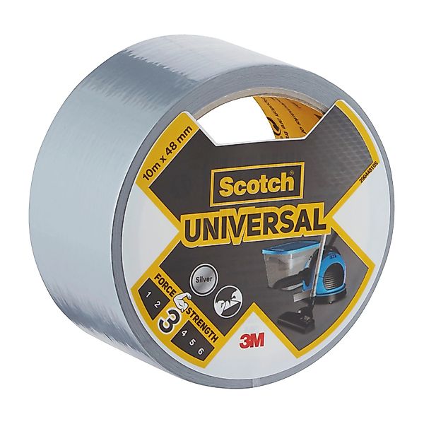 Scotch Klebeband 2904 Universal 10 m x 48 mm Silber günstig online kaufen