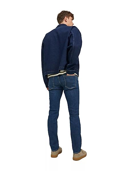 Jack & Jones Herren Jeans JJIGLENN JJEVAN AM 477- Slim Fit - Blau - Blue De günstig online kaufen