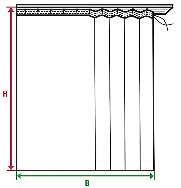 Weckbrodt Gardine "Potsdam" Kräuselband 1 Stk. tlg. echte Stickerei, Voile, günstig online kaufen