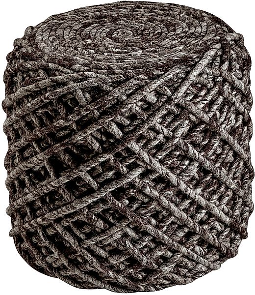 40x40 Teppich Pouf Royal 888 von Obsession coffee günstig online kaufen