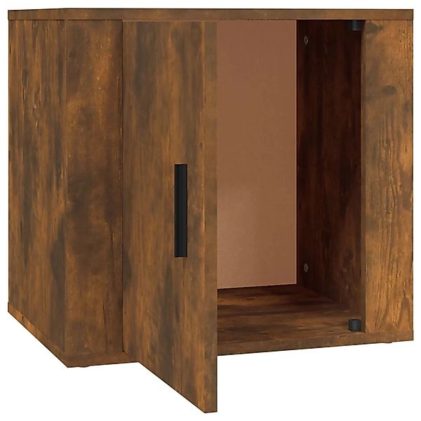 vidaXL Nachttisch Nachttisch Räuchereiche 50x39x47 cm günstig online kaufen