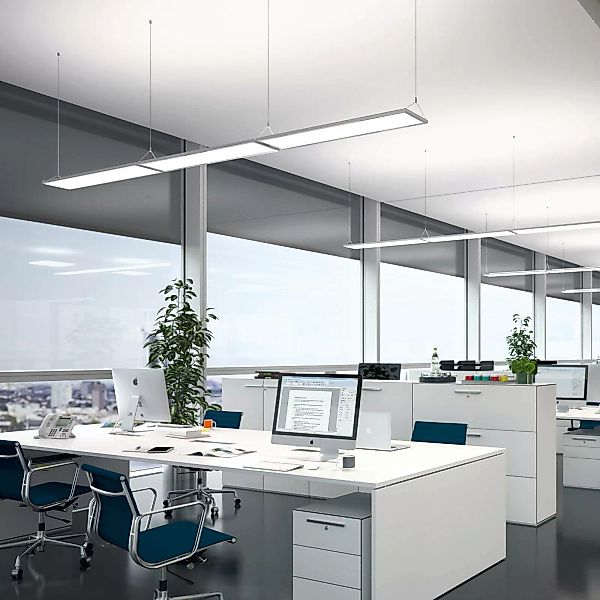 LED-Hängeleuchte IDOO für Büros 49W, weiß günstig online kaufen