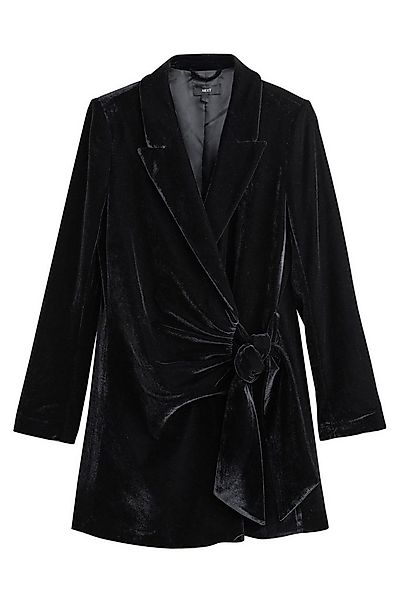 Next Samtkleid Blazerkleid aus Samt zum Wickeln (1-tlg) günstig online kaufen