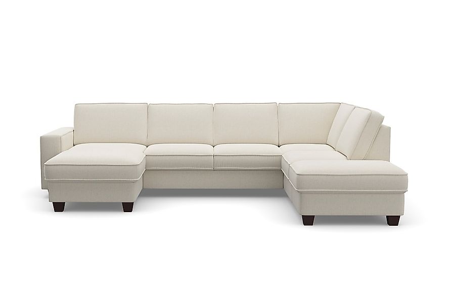 Home affaire Wohnlandschaft "County U-Form" wahlweise Ottomane links oder r günstig online kaufen