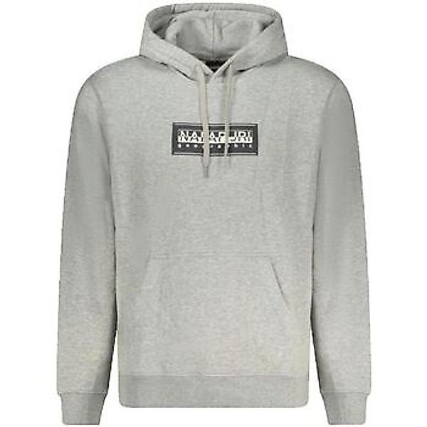 Napapijri  Sweatshirt Sweat à capuche  Box Logo Gris günstig online kaufen