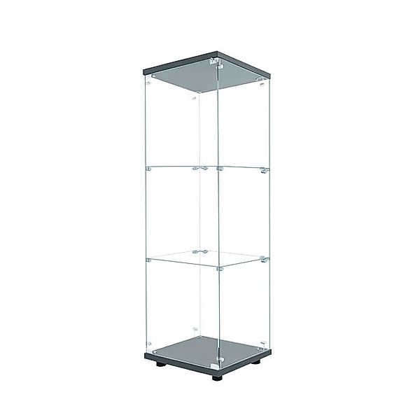Furnishings Home Vitrine Glasvitrine stehend Standvitrine mit Glastüren, 2 günstig online kaufen