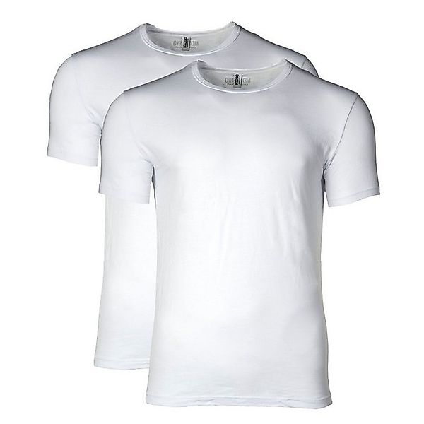 Moschino T-Shirt Herren T-Shirt 2er Pack - Crew Neck, Rundhals, (Packung, 2 günstig online kaufen