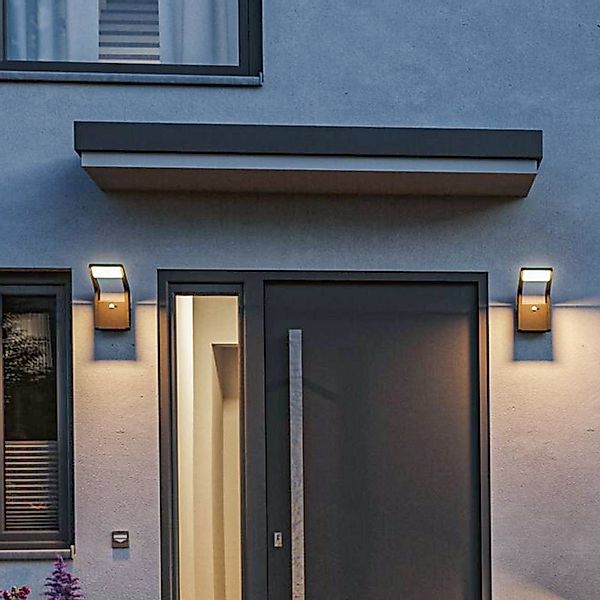 Paulmann LED Außen-Wandleuchte »Juntea IP44 140x217mm 3000K 11W 900lm 230V günstig online kaufen