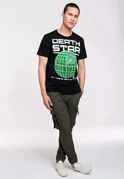 LOGOSHIRT T-Shirt "Star Wars - Death Star", mit Star Wars-Frontdruck günstig online kaufen