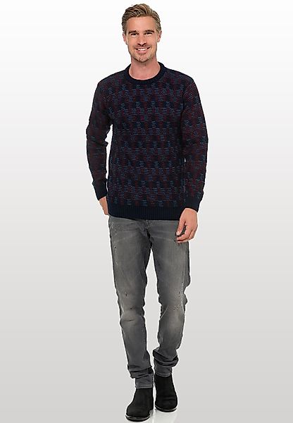 Rusty Neal Strickpullover, mit schöner Musterung günstig online kaufen