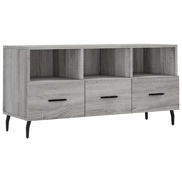 VidaXL TV-Schrank Grau Sonoma 102x36x50 cm Holzwerkstoff  Modell 2 günstig online kaufen