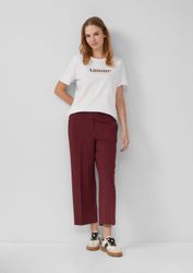 s.Oliver 7/8-Hose Hose Strukturierte Culotte mit günstig online kaufen