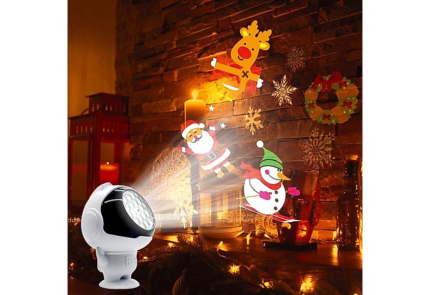 Jibenhome Projektionslampe Weihnachts-Astronauten LED-Projektionslicht,USB günstig online kaufen